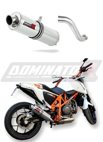 690 DUKE EXHAUST KTM Muffler Auspuff Sportauspuff Silencer Echappement Silencieux Scarico Scarichi Escape Wydech Tłumik ROUND 2012 - 2018 Dominator  x