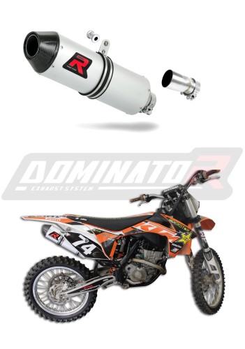 échappement silencieux DOMINATOR MX2 compatible avec la moto KTM SX F 250 SXF 250 2011  2012 5