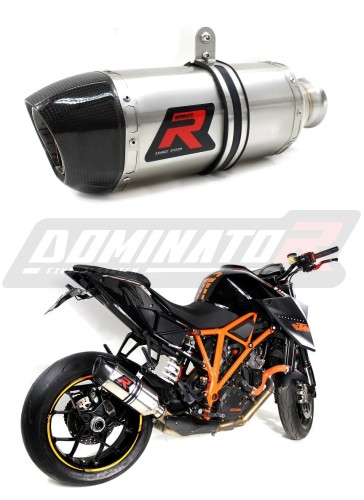 1290 SUPER DUKE EXHAUST KTM Muffler Auspuff Sportauspuff Silencer Echappement Silencieux Scarico Scarichi Escape Wydech Tłumik Carbon Tip HP1 2014 - 2016 Dominator  x