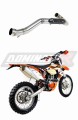 collecteur d’échappement DOMINATOR  compatible avec la moto EXC 450 2012  2016 6