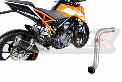 decat silencieux central DOMINATOR Mid Pipe compatible avec la moto 125 DUKE Cat Eliminator DECAT 2017  2020 6