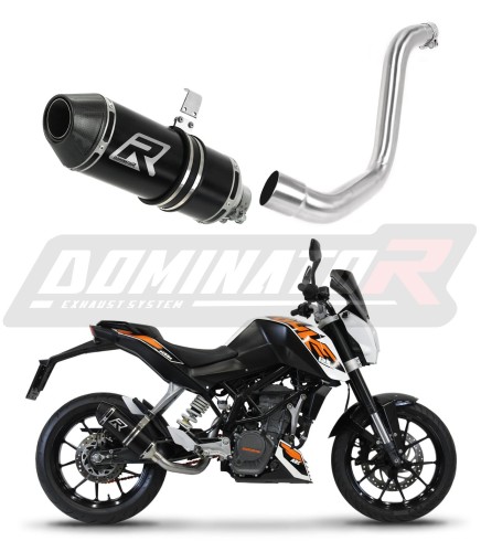 KTM 125 DUKE 2012 -2016  motorcycle Exhaust Muffler Auspuff Sportauspuff Silencer Echappement Silencieux Scarico Scarichi Escape Wydech Tłumik HP3 BLACK  Dominator x