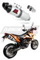 échappement silencieux DOMINATOR MX2 compatible avec la moto KTM 660 SMC 2005  2006 5
