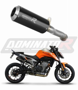 KTM 790 Duke 2018 - 2023 Pot d'échappement Silencieux GP NOIR + dB killer medium