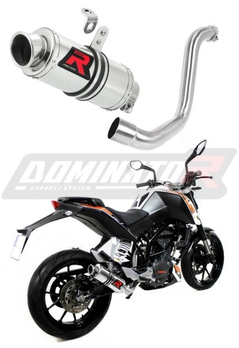 échappement silencieux DOMINATOR GP1 compatible avec la moto KTM 200 Duke 2011  2016 5