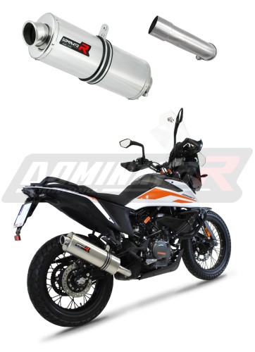 wydech tłumik DOMINATOR Owalny pasujący do motocykla KTM 390 Adventure 2020 - 2023 6