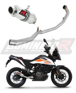 KTM 390 Adventure 2020 - 2023 Full Exhaust System Collector Silencer GP1 + dB killer medium