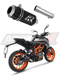 KTM 390 Duke 2021 - 2023 Pot d'échappement Silencieux GP NOIR + dB killer medium