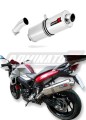 échappement silencieux DOMINATOR ovale compatible avec la moto BMW F800R 2009  2019 4