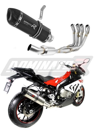 système d’échappement complet avec silencieux DOMINATOR Full System HP1 noir compatible avec la moto BMW S1000RR EX 2017  2018 3