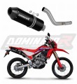wydech tłumik DOMINATOR MX2 CZARNY pasujący do motocykla Honda CRF 300L / Rally 2021 - 2023 8