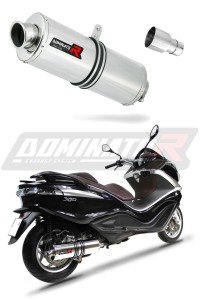 Piaggio X10 125 2012 - 2016 Exhaust Silencer Muffler OV + dB killer medium