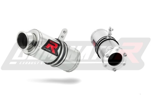 GSXR 600 SRAD EXHAUST Suzuki Muffler Auspuff Sportauspuff Silencer Echappement Silencieux Scarico Scarichi Escape Wydech Tłumik GP 1 1997 - 2000 DOMINATOR  x