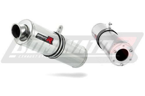 wydech tłumik DOMINATOR Okrągły pasujący do motocykla Suzuki GSXR 750 SRAD 1996 - 1999 3