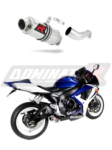 GSXR 600 K6 K7 EXHAUST Suzuki Muffler Auspuff Sportauspuff Silencer Echappement Silencieux Scarico Scarichi Escape Wydech Tłumik GP 1 2006 - 2007 DOMINATOR  x