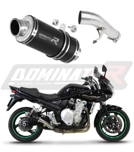 Suzuki GSF 1250 N / S BANDIT 2007 - 2016 Pot d'échappement Silencieux GP1 NOIR + dB killer medium