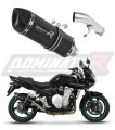 exhaust muffler DOMINATOR HP1 BLACK fits to Suzuki GSF 1250 N / S BANDIT 2007  2016 6