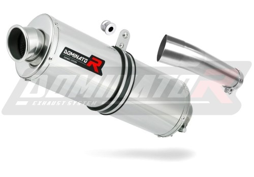 échappement silencieux DOMINATOR ovale compatible avec la moto Suzuki SV 650 N 1999  2002 3