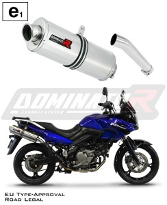 DL 650 V-STROM Homologué Exhaust Echappement OVAL 2004 - 2006