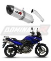 DL 650 V-STROM EXHAUST Suzuki Muffler Auspuff Sportauspuff Silencer Echappement Silencieux Scarico Scarichi Escape Wydech Tłumik Carbon Tip HP1 2004 - 2006 Dominator x
