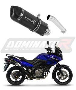 Suzuki DL 650 V-Strom 2004 - 2006 Pot d'échappement Silencieux HP1 NOIR + dB killer medium