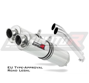 DL 1000 V-STROM Homologué Exhaust Echappement ROND 2002 - 2012