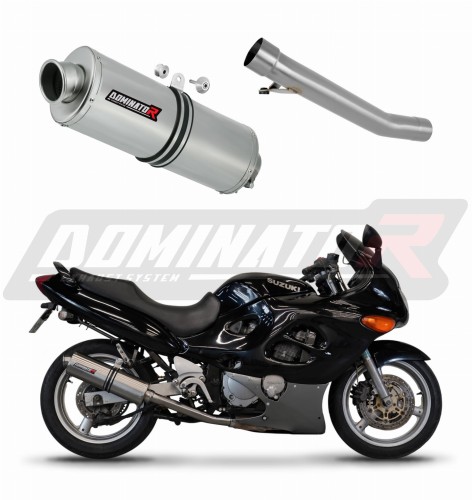 wydech tłumik DOMINATOR Owalny pasujący do motocykla Suzuki GSXF 600 1998 - 2006 6