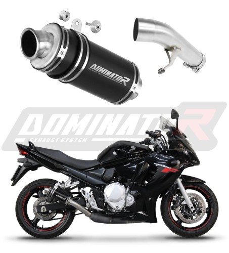 wydech tłumik DOMINATOR GP1 CZARNY pasujący do motocykla Suzuki GSXF 650 2007 - 2016 6