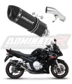 échappement silencieux DOMINATOR HP1 noir compatible avec la moto Suzuki GSXF 650 2007  2016 6