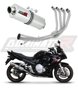 Suzuki GSXF 650 2007 - 2016 Ligne complète d'échappement Collecteur Silencieux OV + dB killer