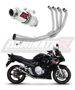 Suzuki GSXF 650 2007 - 2016 Ligne complète d'échappement Collecteur Silencieux GP1 + dB killer