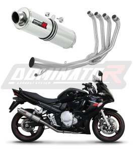 Suzuki GSXF 650 2007 - 2016 Ligne complète d'échappement Collecteur Silencieux ST + dB killer