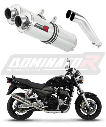 wydech tłumik DOMINATOR Okrągły pasujący do motocykla Suzuki GSX 1400 2001 - 2005 6