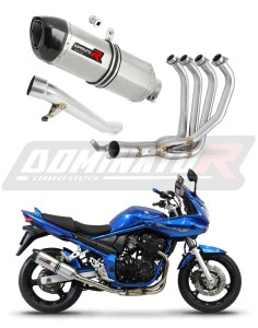 Suzuki GSF 650 BANDIT N / S 2005 - 2006 Ligne complète d'échappement Collecteur Silencieux HP1 + dB killer medium