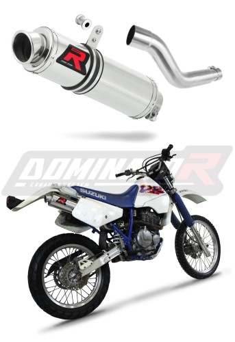 DR 350 EXHAUST Suzuki Muffler Auspuff Sportauspuff Silencer Echappement Silencieux Scarico Scarichi Escape Wydech Tłumik ROUND 1990 - 1999 DOMINATOR x