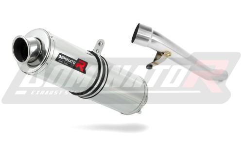 échappement silencieux DOMINATOR rond compatible avec la moto Suzuki GSX 1200 INAZUMA 1999  2000 3