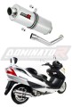 échappement silencieux DOMINATOR ovale compatible avec la moto Suzuki BURGMAN 400 2003  2006 5
