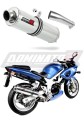 wydech tłumik DOMINATOR Okrągły pasujący do motocykla Suzuki SV 650 S 1999 - 2002 5