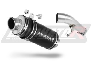 Suzuki GSX 1250 FA 2010 - 2016 Pot d'échappement Silencieux GP1 NOIR + dB killer medium