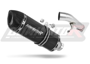 Suzuki GSX 1250 FA 2010 - 2016 Pot d'échappement Silencieux HP1 NOIR + dB killer medium