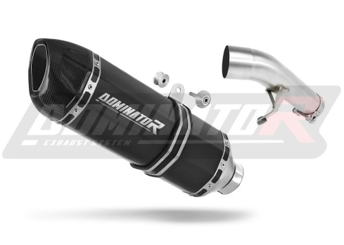 exhaust muffler DOMINATOR HP1 BLACK fits to Suzuki GSX 1250 FA 2010  2016 3