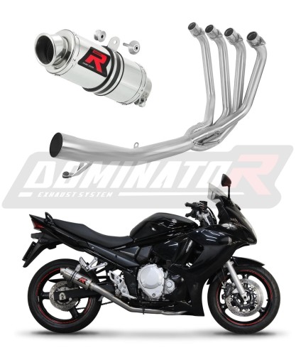 complete exhaust system with muffler DOMINATOR Full System GP1 fits to Suzuki GSX 1250 FA 2010  2016 7