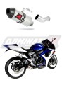 échappement silencieux DOMINATOR HP3 compatible avec la moto Suzuki GSXR 750 K6 K7 2006  2007 6