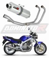 kompletny układ wydechowy z tłumikiem DOMINATOR Full System Owalny pasujący do motocykla Suzuki GS 500F 2004 - 2014 7
