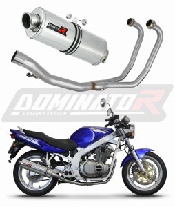Suzuki GS 500F 2004 - 2014 Ligne complète d'échappement Collecteur Silencieux OV + dB killer medium
