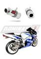 échappement silencieux DOMINATOR GP1 compatible avec la moto Suzuki GSXR 750 K1 K5 2001  2005 5