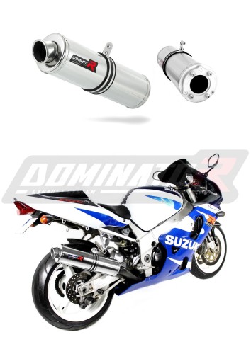 exhaust muffler DOMINATOR ROUND fits to Suzuki GSXR 750 K1 K5 2001  2005 5