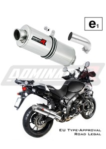 DL 1000 V-STROM Homologué Exhaust Echappement OVAL 2017 - 2020