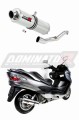 BURGMAN 400 EXHAUST Suzuki Muffler Auspuff Sportauspuff Silencer Echappement Silencieux Scarico Scarichi Escape Wydech Tłumik ROUND 2007 - 2016 Dominator  x
