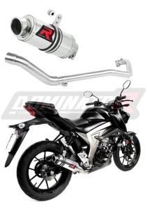 Suzuki GSX S 125 2017 - 2019 Ligne complète d'échappement Collecteur Silencieux GP1 + dB killer medium